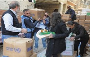 دخول مساعدات إلى مخيم اليرموك وإجلاء الحالات المرضية