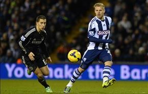 تشلسي يفشل في توسيع الفارق بالدوري الانجليزي