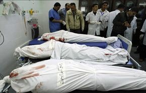 إستشهاد 3 مقاومين فلسطينيين بصاروخ اطلقته طائرة إسرائيلية