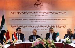الدول الصدیقة لسوریا تدعو لوقف ارسال السلاح للارهابیین