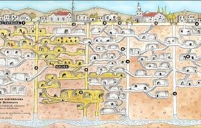 بالصور/ مدينة الجن تحت الارض من عجائب الدنيا