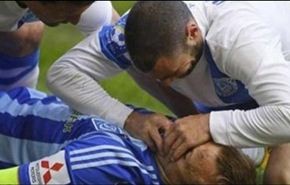 بالفيديو .. لاعب ينقذ حياة المنافس بالدوري الأوكراني