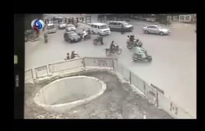 ویدیو؛ عجیب‌ترین تصادفی که در عمرتان دیده‌اید!