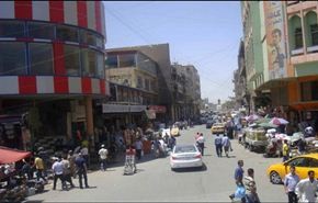اندلاع حريق كبير في سوق الشورجة وسط بغداد