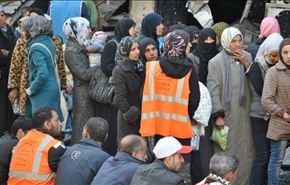 بالفيديو؛ إدخال أكثر من 300 حصة غذائية إلى مخيم اليرموك