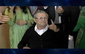بالفيديو: اول ظهور لطالباني في الانتخابات بعد 17 شهرا