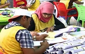 تواصل فرز الاصوات في العراق بحضور مراقبين محليين واجانب
