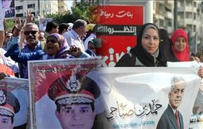 بالفيديو، استنفار في حملة صباحي وتأهب لمؤيدي السيسي