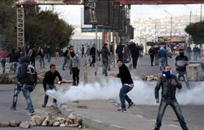 اصابة عشرات الفلسطينيين في مواجهات مع قوات الاحتلال