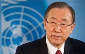 كي مون يدعو لتحركات عاجلة بشأن مساعدات انسانية لىسوريا