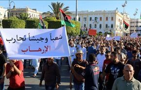 تظاهرات في ليبيا دعما لخليفة حفتر