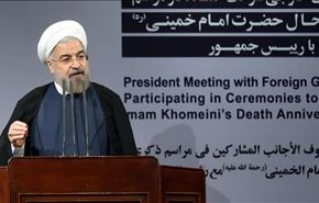 روحاني: سنرفع لواء ˈلا اله الا الله محمد رسول اللهˈ عالیا