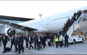 وصول المنتخب الايراني إلى البرازيل لخوض المونديال
