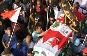 حشود بحرينية تشيع العبار بعد 75 يوما من استشهاده+صور