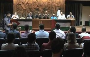 مؤتمر جماهيري في القاهرة للتنديد بالعدوان الإسرائيلي علی غزة