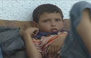 الحالة الانسانية للمواطنين النازحين الى المدارس في قطاع غزة