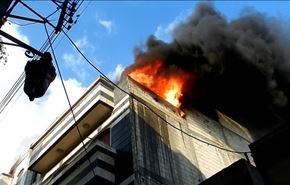 إرهابيو داعش يحرقون واحدة من أقدم الكنائس في الموصل