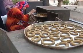 کعک العید في غزة