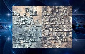 صور لحي الشجاعية قبل وبعد المجزرة