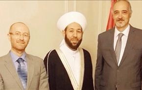 بالصور/فنان سوري يعقد قرانه على ابنة مندوب سوريا بالأمم المتحدة
