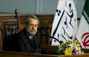 لاريجاني يدين السياسات الشيطانية لاميركا في المنطقة