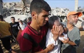 استشهاد 4 فلسطينيين بقصف اسرائيلي على غزة