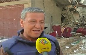 الاحتلال يدمر منزل مراسل قناة العالم مصطفى عبدالهادي