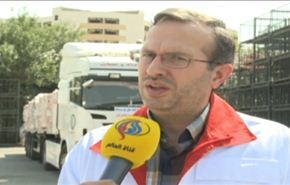 إرسال شحنة من المساعدات الإنسانية الإيرانية إلى غزة + فيديو