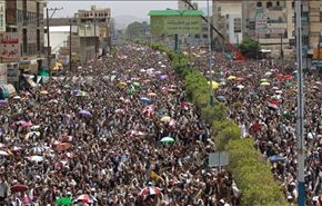تصعيد وتظاهرات حاشدة لحركة انصار الله ضد الحكومة