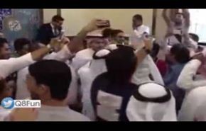 بالفيديو..عريس يهرب من صالة الأفراح والسبب؟