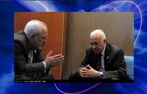 ظريف والعربي يشددان على ضرورة مكافحة الإرهاب