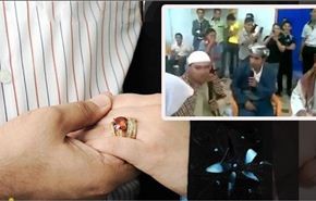 بالفيديو/أغبى عريس بالعالم يثير سخرية الضيوف وغضب المأذون