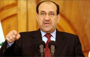 المالكي يدعو أنصاره لعدم التظاهر ومنح حكومة العبادي فرصة لأداء عملها