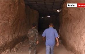 الجيش السوري يفجر نفقا في عدرا الصناعة