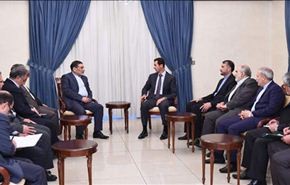 الأسد: محاربة الارهاب لايمكن ان تتم على ايدي داعميه