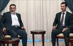 شمخاني يلتقي الاسد ويؤكد معارضة ايران لاي تدخل عسكري