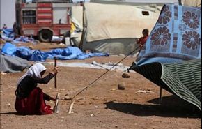 صور مؤلمة : النازحين من العراق