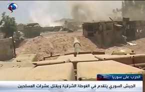 فيديو؛ مقتل عشرات المسلحين في ريف دمشق