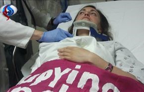 دموکراسی نتانیاهو، گردن زن آمریکایی را شکست +فیلم