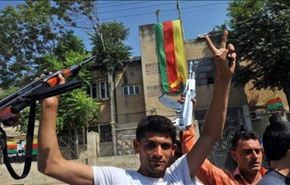 الاكراد يتمكنون من وقف تقدم 