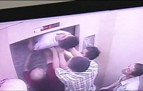 نجاة رجل كاد أن ينقسم جسده لنصفين...بالفيديو