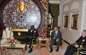 ملك البحرين يستقبل قائد عسكري اميركي ويؤكد 