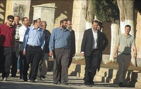 نائب رئيس الكنيست يقتحم الاقصى والاحتلال يبيحه للمستوطنين