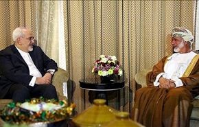 ظريف وبن علوي يبحثان خطورة الارهابيين على المنطقة