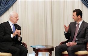 فيديو،تقرير:ماذا قال دي ميستورا للاسد في دمشق؟