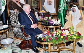 رئيس العراق وملك السعودية يبحثان بالرياض التطورات الاقليمية
