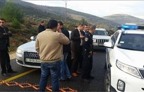 پلیس صهیونیست، نخست وزیر فلسطین را متوقف کرد