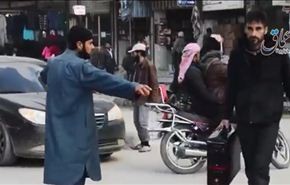 شاهد ... تنظيم حركة المرور على طريقة 