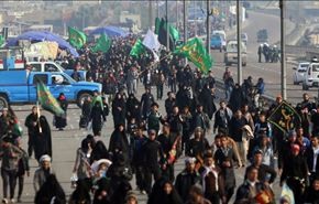 شهداء وجرحى بتفجير استهدف زوار الامام الحسين(ع) شمالي بغداد