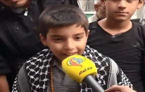 حضور حاشد للأطفال والنساء في مسيرة الأربعين